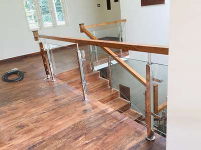 Staircase, Flooring Designs by Fabrication & Welding KVS STEEL Fabraction, Palakkad | Kolo