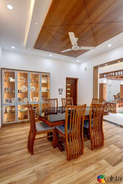 Dining, Furniture, Table, Lighting, Storage Designs by Interior Designer rajeesh varghese, Ernakulam | Kolo