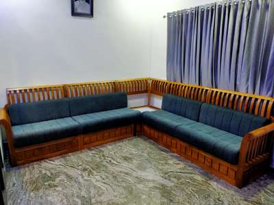 Living, Furniture, Flooring Designs by Home Owner jis Sebastian, Kottayam | Kolo
