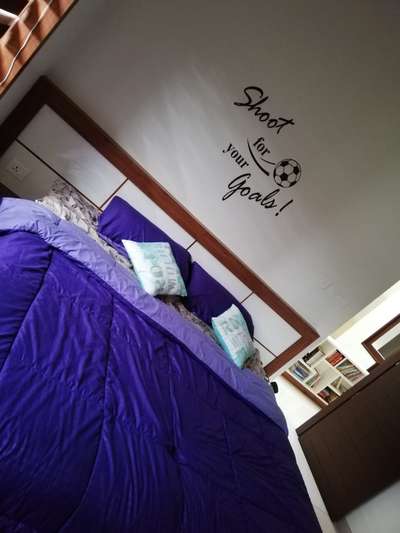 Bedroom, Furniture, Wall Designs by Home Owner Jisha  P V, Thrissur | Kolo
