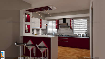 Kitchen Designs by Interior Designer shejin Francis, Thiruvananthapuram | Kolo