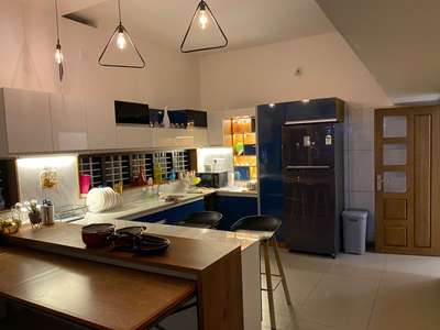 Kitchen, Lighting, Storage, Furniture Designs by Civil Engineer Shareef A, Malappuram | Kolo