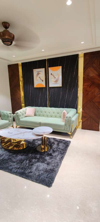 Furniture, Lighting, Living, Table, Wall Designs by Interior Designer Faheem saifi, Ghaziabad | Kolo