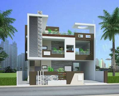 Exterior Designs by 3D & CAD Aahil  Ansari , Ghaziabad | Kolo