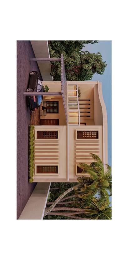 Exterior Designs by Architect Akshay B Sylus, Thiruvananthapuram | Kolo