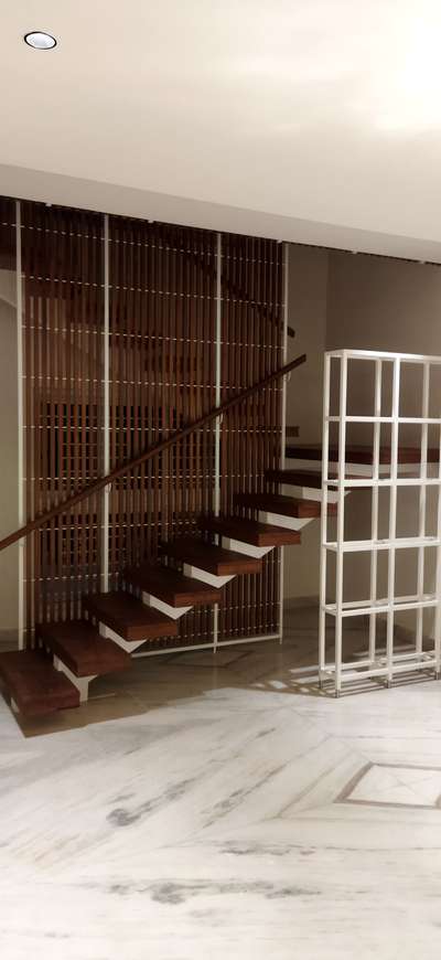 Staircase Designs by Carpenter karunakaran karunakaran, Palakkad | Kolo