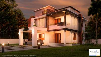 Exterior, Lighting Designs by Contractor DHANESH KADOOR, Kannur | Kolo