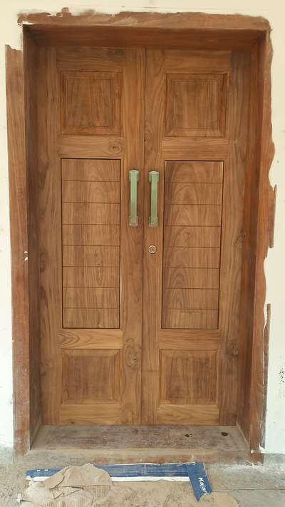 Door Designs by Carpenter Unnikrishnan Kizhakkootte, Thrissur | Kolo