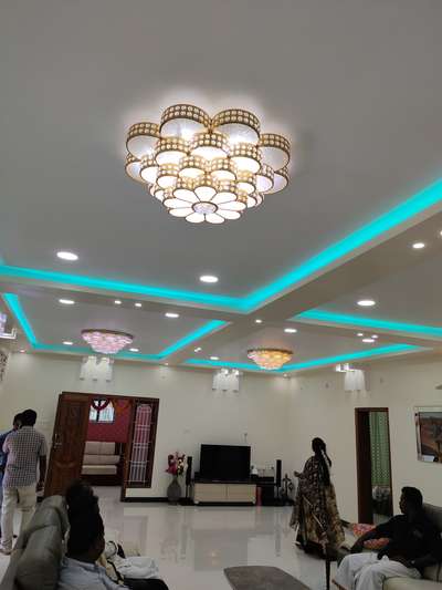 Ceiling, Living, Furniture, Home Decor Designs by Service Provider Ajaya Kumar, Thiruvananthapuram | Kolo