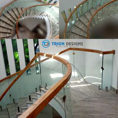 Staircase Designs by Interior Designer TRION DESIGNS, Kozhikode | Kolo