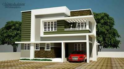 Exterior Designs by Contractor BrownCastle Developers, Ernakulam | Kolo