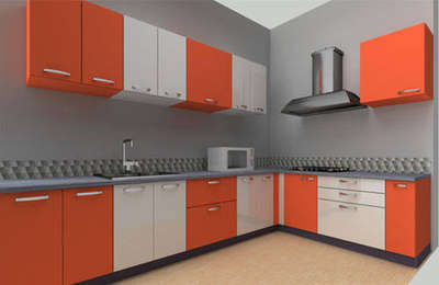 Kitchen, Storage Designs by Interior Designer Thansi Thanseer, Kozhikode | Kolo