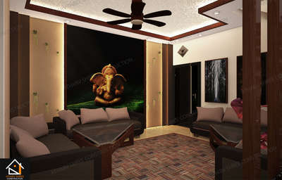 Lighting, Living, Furniture, Table, Wall Designs by Civil Engineer Er Ashwin Goyal, Indore | Kolo