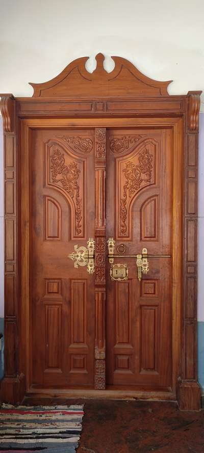 Door Designs by Carpenter sk nair , Thiruvananthapuram | Kolo