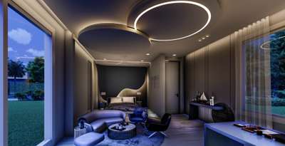 Ceiling, Furniture, Lighting, Living Designs by 3D & CAD praduman malviya, Indore | Kolo