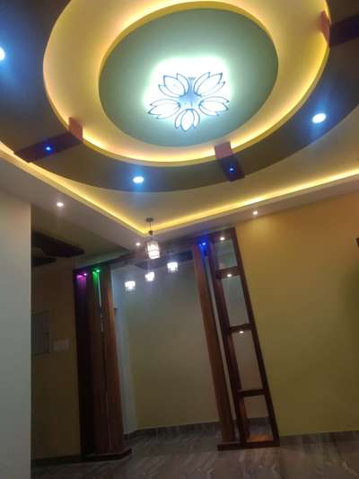 Ceiling, Lighting Designs by Contractor Zeekon Builders Pvt Ltd sagar, Pathanamthitta | Kolo