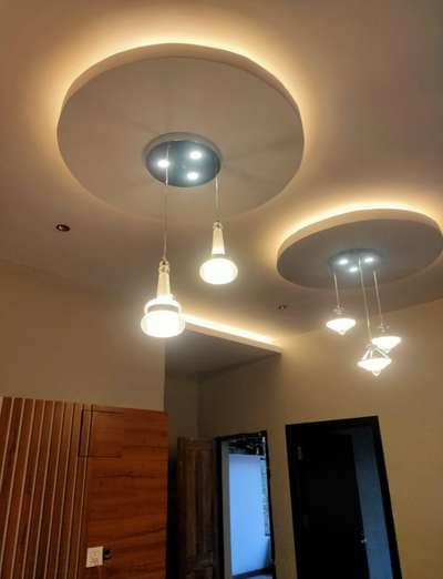 Ceiling, Lighting Designs by Contractor Santhosh  Santhosh , Malappuram | Kolo