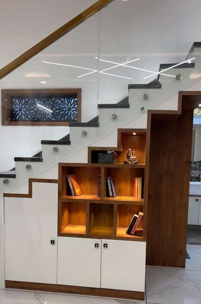 Staircase, Storage Designs by Contractor syam kumar, Ernakulam | Kolo