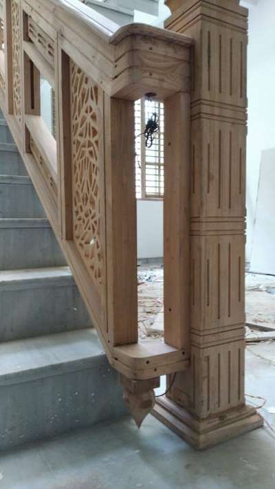 Staircase Designs by Carpenter suraj suraj, Thiruvananthapuram | Kolo