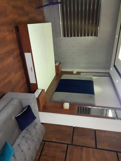 Bedroom, Furniture, Storage Designs by Civil Engineer Mudhazir muneer, Kollam | Kolo