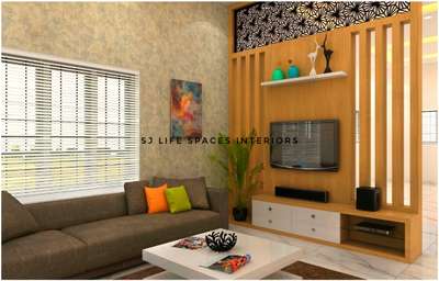 Living, Wall, Furniture Designs by Interior Designer SJ LIFE SPACES INTERIORS, Thrissur | Kolo
