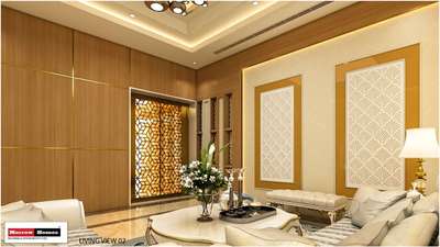Lighting, Living, Furniture, Table, Wall Designs by Architect morrow home designs , Thiruvananthapuram | Kolo