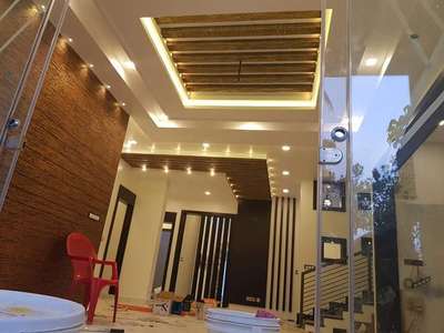 Ceiling, Lighting, Staircase, Wall Designs by Painting Works Daneesh  A T ekm angamaly, Ernakulam | Kolo