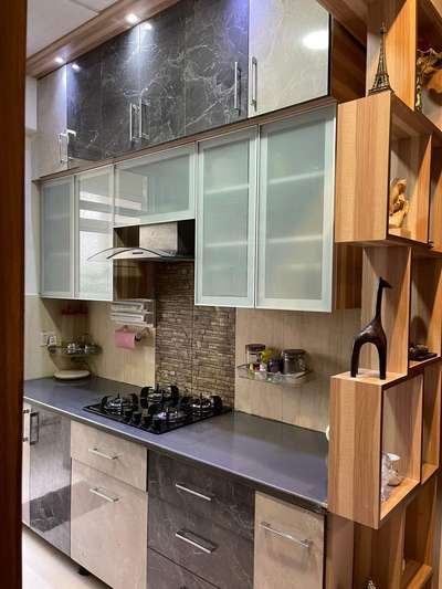 Kitchen, Lighting, Storage Designs by Contractor US interior , Gautam Buddh Nagar | Kolo