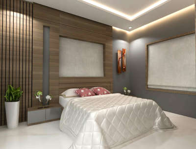 Bedroom, Lighting, Furniture, Storage Designs by Contractor CC C, Kozhikode | Kolo