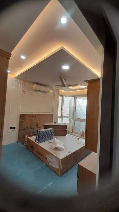 Ceiling, Lighting, Bedroom, Storage Designs by Contractor MANISH SHARMA, Gautam Buddh Nagar | Kolo