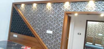 Furniture, Lighting, Bedroom, Wall Designs by Interior Designer d for B I, Alappuzha | Kolo