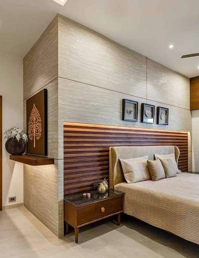 Lighting, Furniture, Storage, Bedroom Designs by Interior Designer Shubham Vishvkarma, Bhopal | Kolo