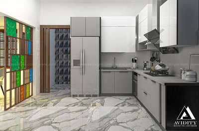Kitchen, Storage Designs by Interior Designer Vaishnavi Omanakuttan, Alappuzha | Kolo