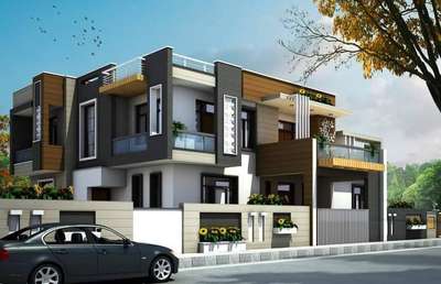 Exterior Designs by Contractor मनोज रूहेला, Sikar | Kolo