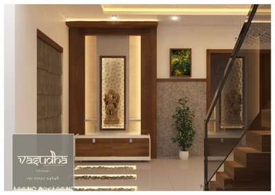 Prayer Room Designs by Civil Engineer Vasudha - The planners By Er Divya Krishna, Thrissur | Kolo