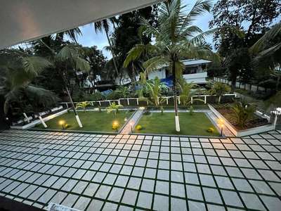 Flooring, Outdoor, Lighting Designs by Contractor Dream land landscapes  Antony, Thrissur | Kolo