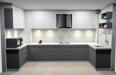 Kitchen, Lighting, Storage Designs by Carpenter saloni wood workar, Sonipat | Kolo