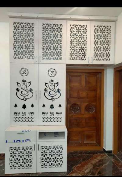 Door, Prayer Room, Storage Designs by Contractor ambily ambareeksh, Alappuzha | Kolo