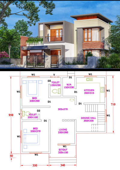 Latest Plans Design Ideas in NCR & Kerala, India