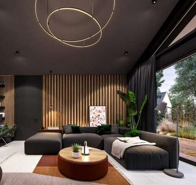 Ceiling, Furniture, Lighting, Living, Table Designs by Architect Nidhi Kaurav, Bhopal | Kolo