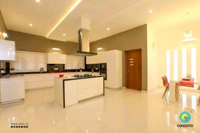 Kitchen, Lighting, Storage Designs by Architect Concetto Design Co, Kozhikode | Kolo