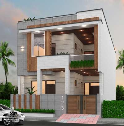 Exterior, Lighting Designs by 3D & CAD XR Design, Jaipur | Kolo