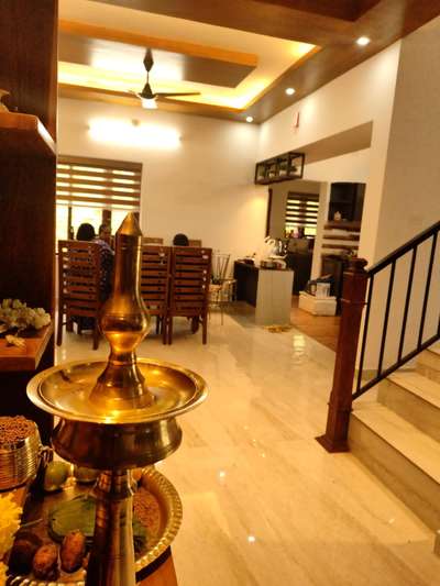 Prayer Room, Storage, Staircase, Furniture, Lighting Designs by Plumber Predeep Cp, Kottayam | Kolo