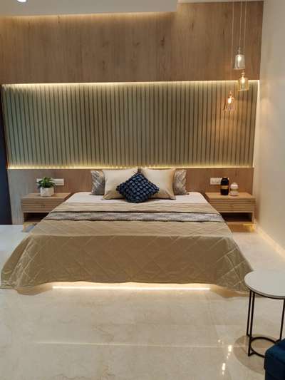 Bedroom, Furniture, Lighting, Wall, Flooring Designs by Interior Designer praveen vmk, Malappuram | Kolo