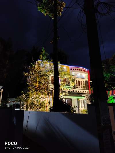 Exterior, Lighting Designs by Electric Works sebin das, Alappuzha | Kolo