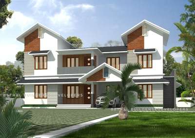 Exterior Designs by Civil Engineer Abidan Samuel, Wayanad | Kolo