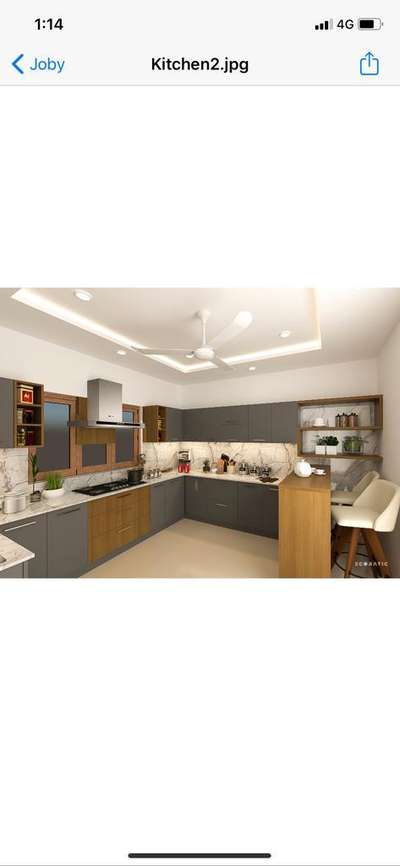 Kitchen Designs by Interior Designer JOBY GEORGE, Ernakulam | Kolo