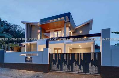 Exterior, Lighting Designs by Contractor Anoop Ck, Pathanamthitta | Kolo