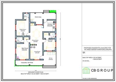 Plans Designs by Architect manoj cb, Ernakulam | Kolo