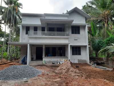 Exterior Designs by Civil Engineer FASAL Rahman, Malappuram | Kolo